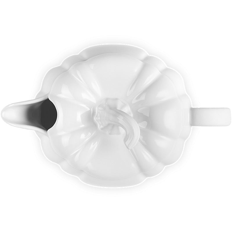 Le Creuset Pumpkin Sauce Boat 400ml White