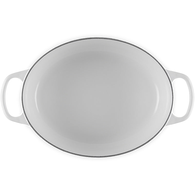 Le Creuset Signature Oval Roaster 29 cm White