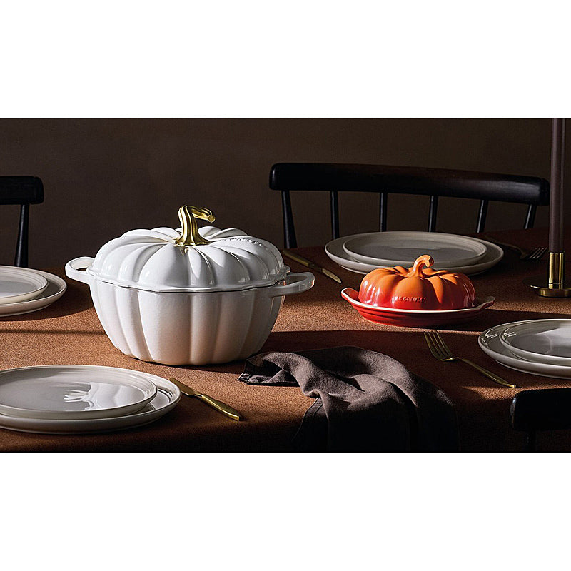 Le Creuset Pumpkin Roaster Signature 24 cm White