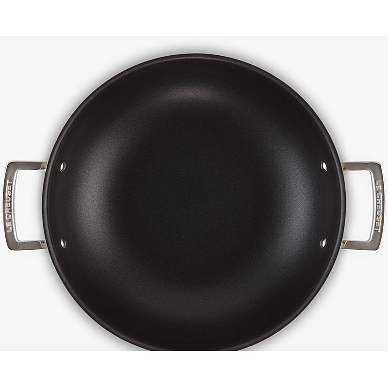 Le Creuset 3-ply PLUS Wok 30 cm