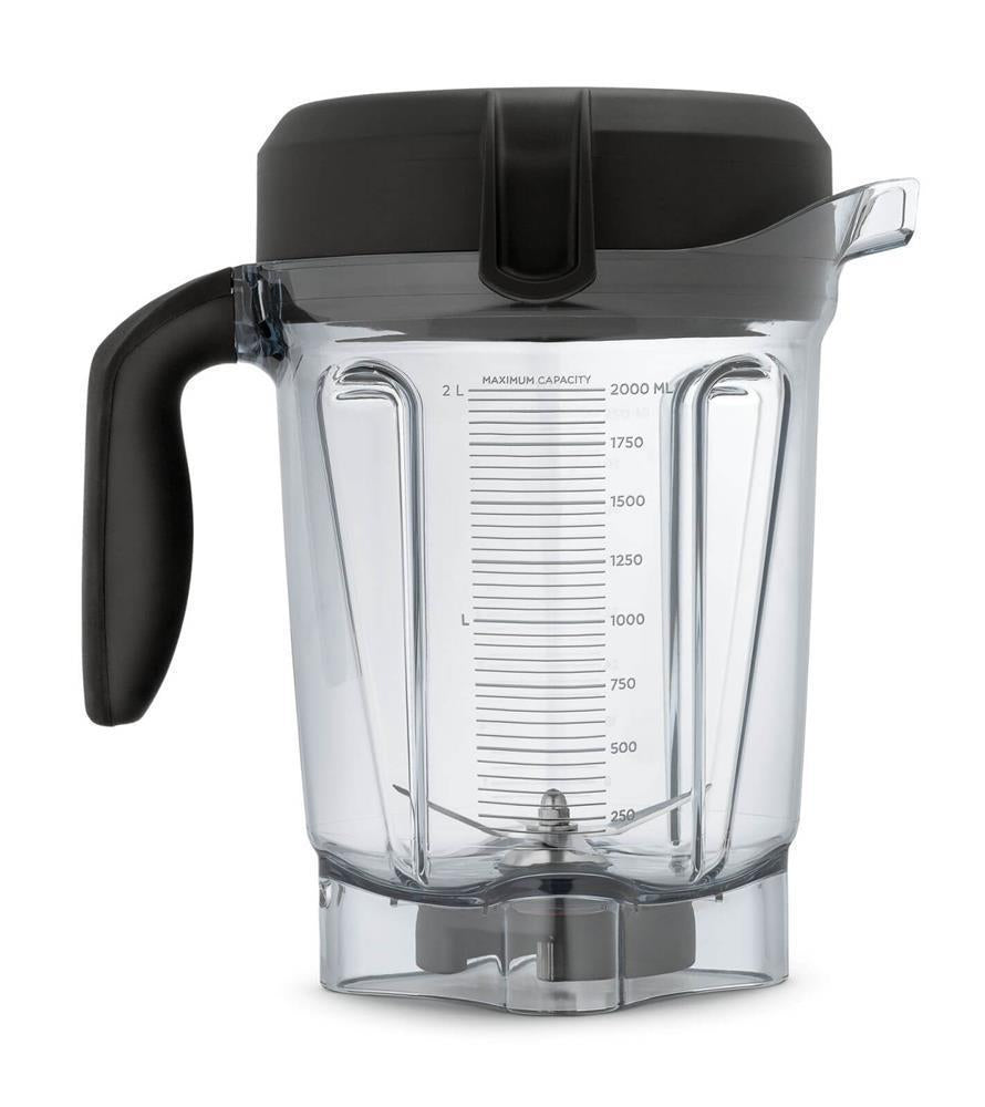 Vitamix 2,0 Liter TRITAN Behälter für Nasszubereitungen mit Deckel ohne Stößel für Pro 750 (VTX 057704)