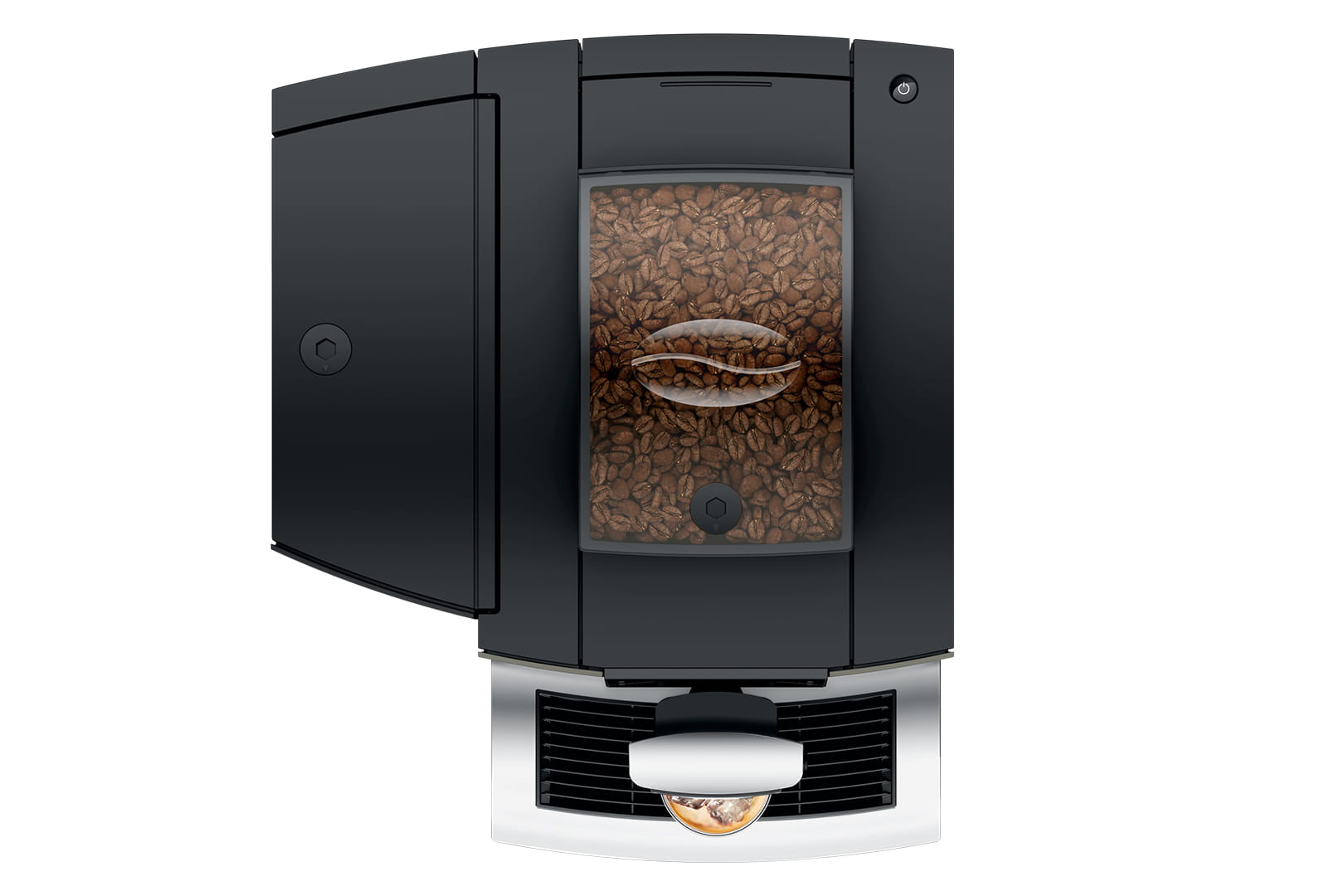 JURA X10c Dark Inox professioneller Kaffeevollautomat