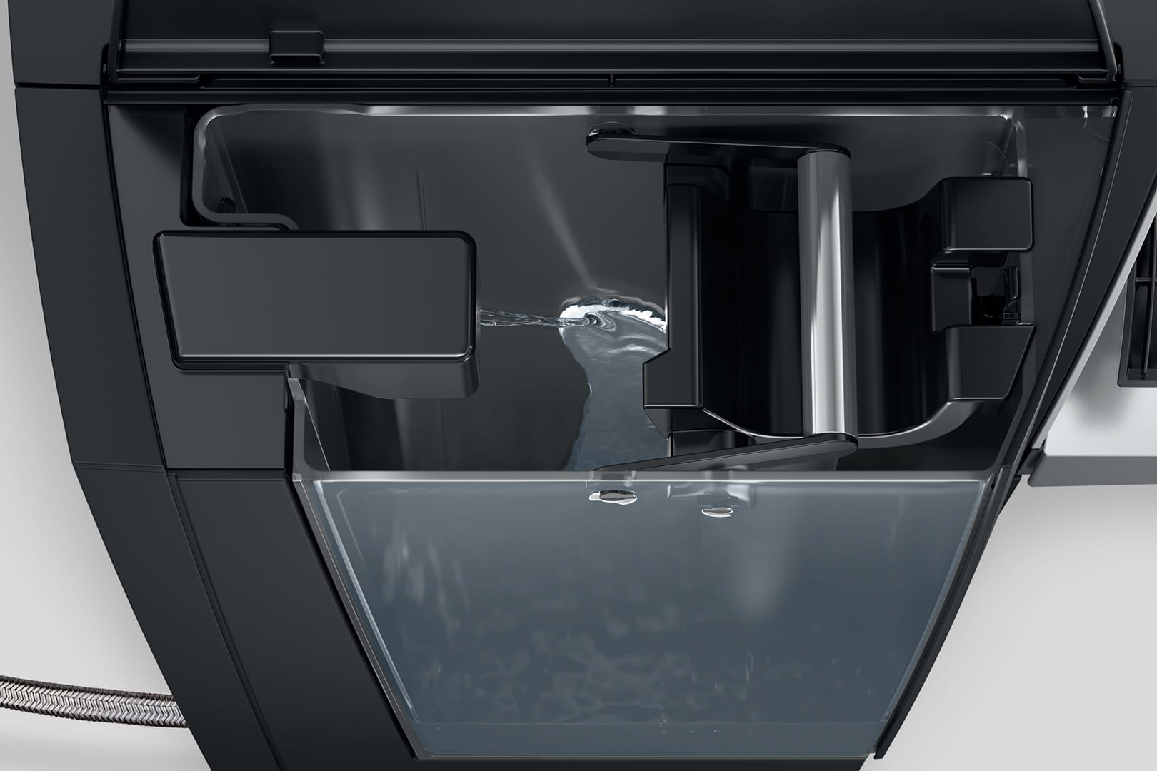 JURA X10c Dark Inox professioneller Kaffeevollautomat