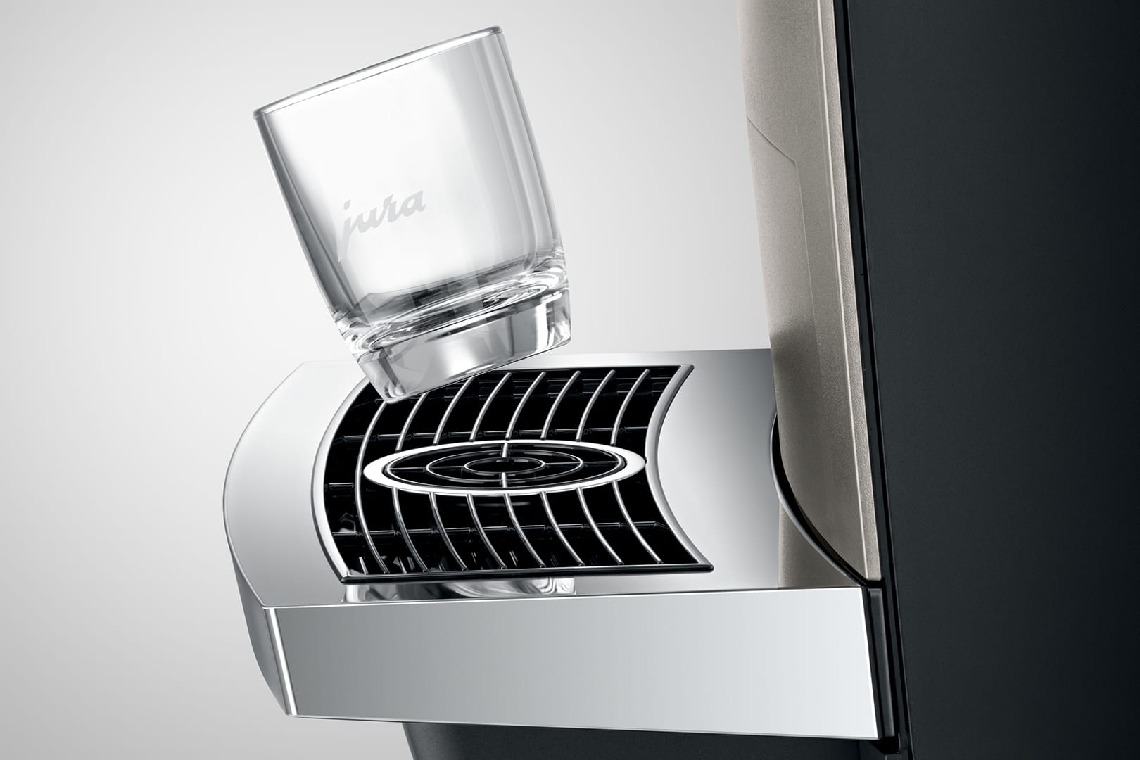 JURA X10c Dark Inox professioneller Kaffeevollautomat