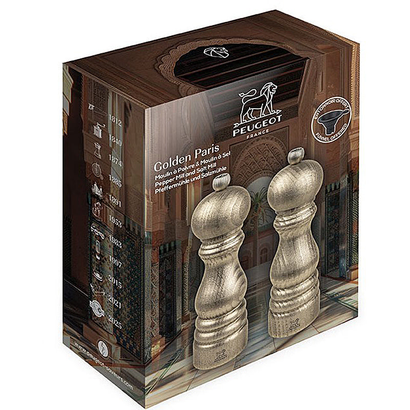 Peugeot GOLDEN PARIS Duo PM & SM gold 18 cm