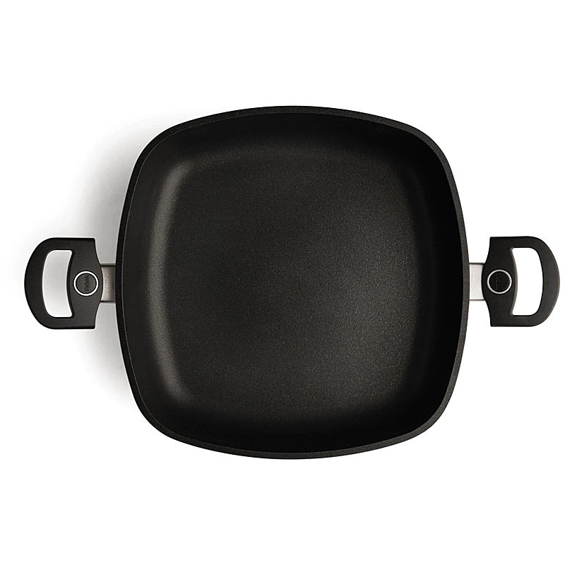 WOLL Nowo Guss-Servierpfanne, viereckig 28 x 28 cm; 7 cm hoch; 2 Seitengriffe 628-2N