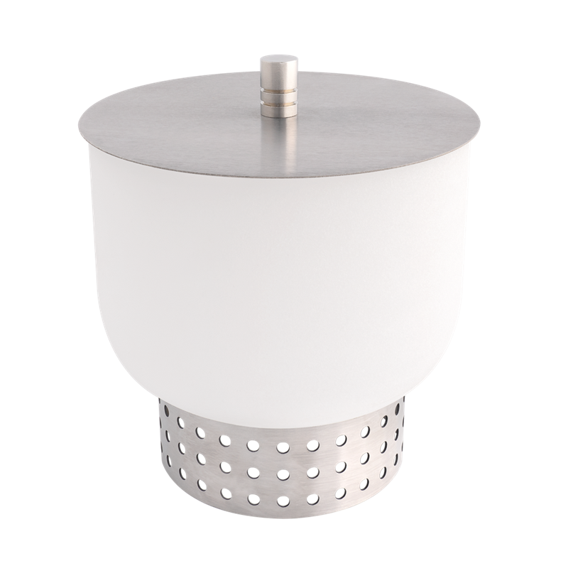 Qflame QSet20 Tischfeuerschale Quartzglas