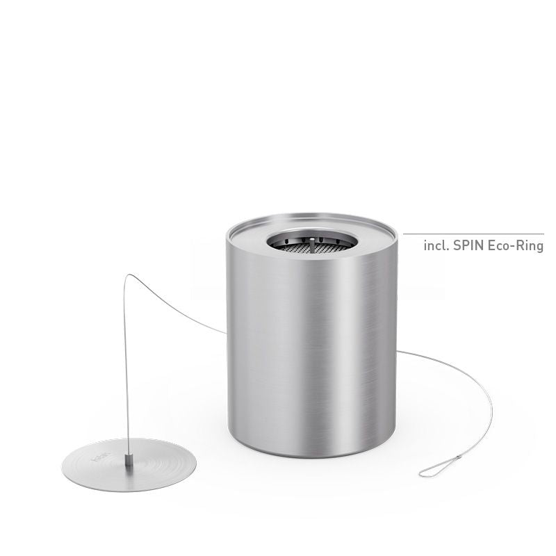Höfats SPIN 1200 Bio-Burner mit Eco-Ring und Löschdeckel
