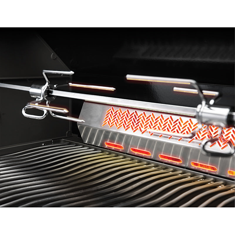 Napoleon Prestige Pro 825 Gas Grill PRO825RSBIPSS-3-DE with Infrared SIZZLE ZONE and Accessories 