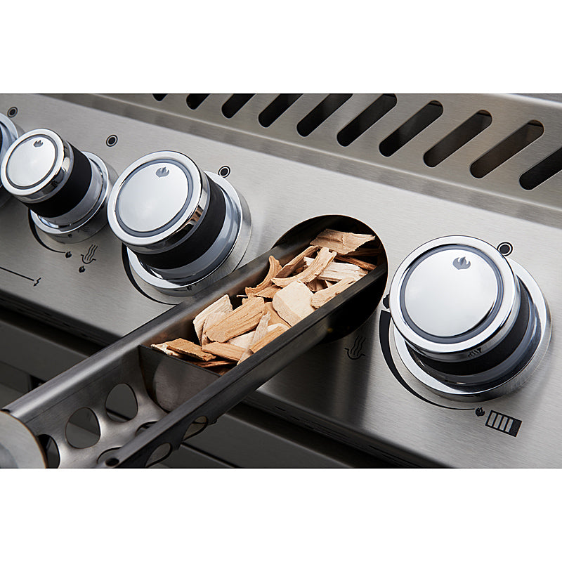 Napoleon Prestige Pro 825 Gas Grill PRO825RSBIPSS-3-DE with Infrared SIZZLE ZONE and Accessories 