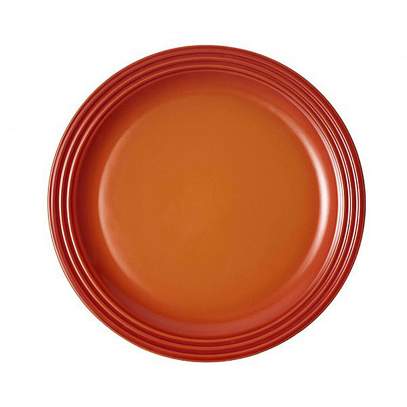 Le Creuset Speiseteller 27 cm Ofenrot