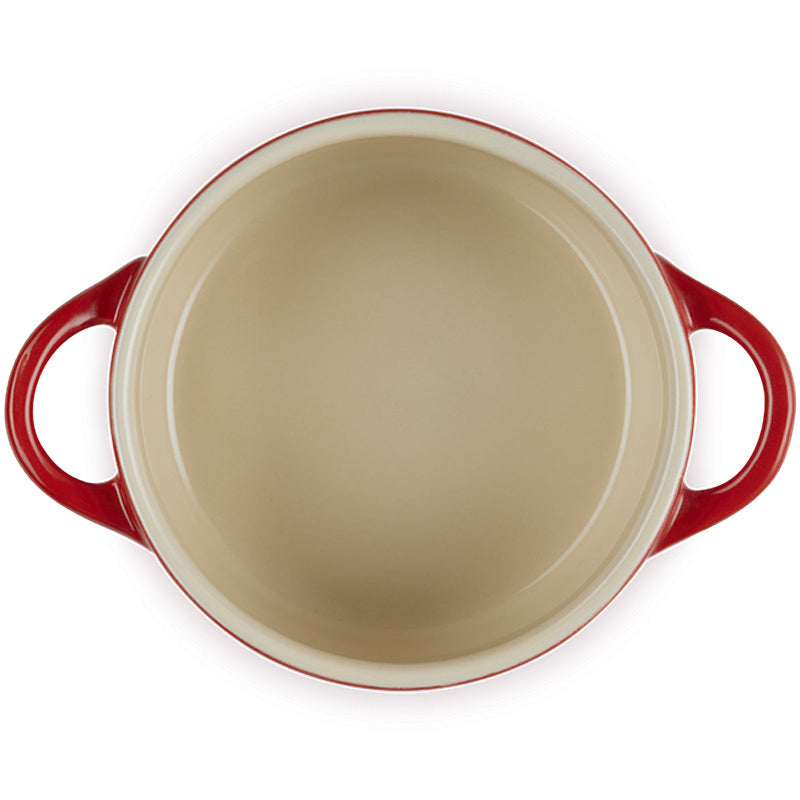 Le Creuset Mini Cocotte Holly 10cm Kirschrot