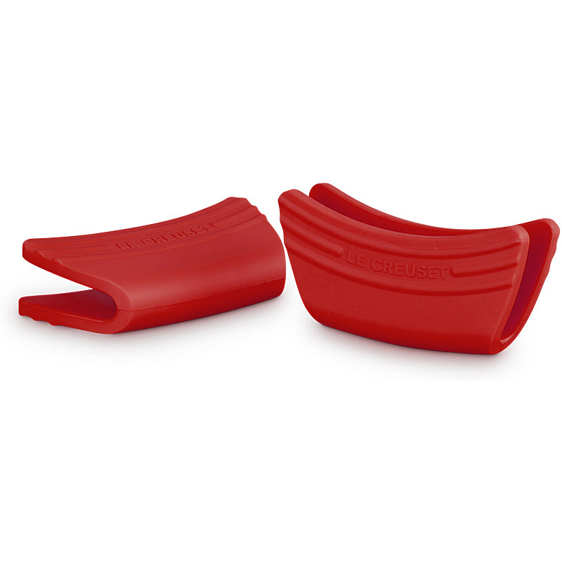 Le Creuset Silikon Griffschutz 2-er Set Kirschrot