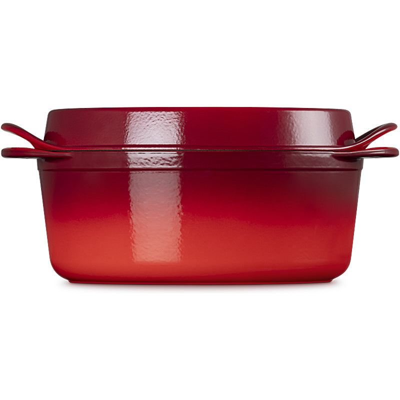 Le Creuset DOUFEU OVAL ROASTING PAN 32 CM CHERRY RED