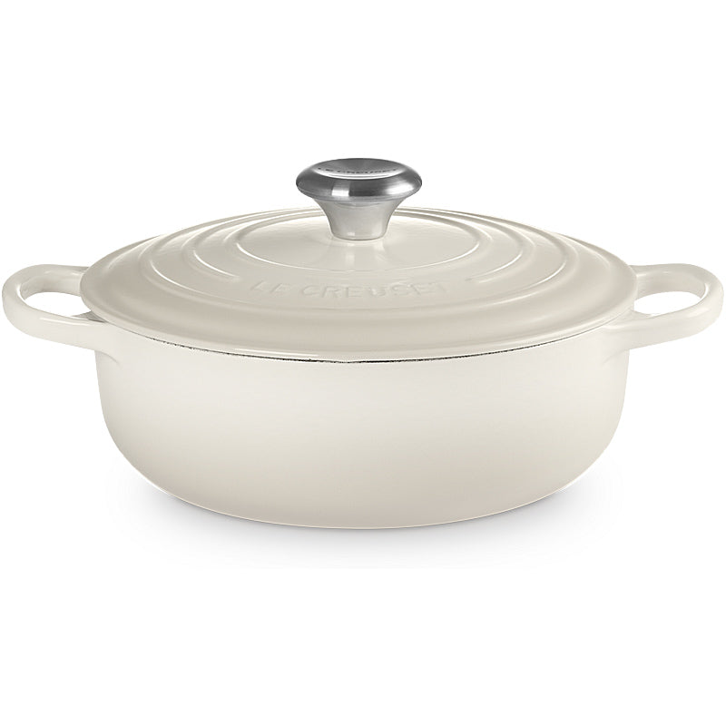 Le Creuset Sauteuse Signature 24 cm Meringue 
