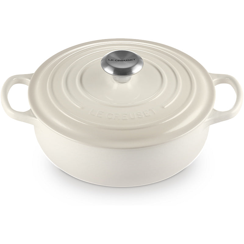 Le Creuset Sauteuse Signature 24 cm Meringue