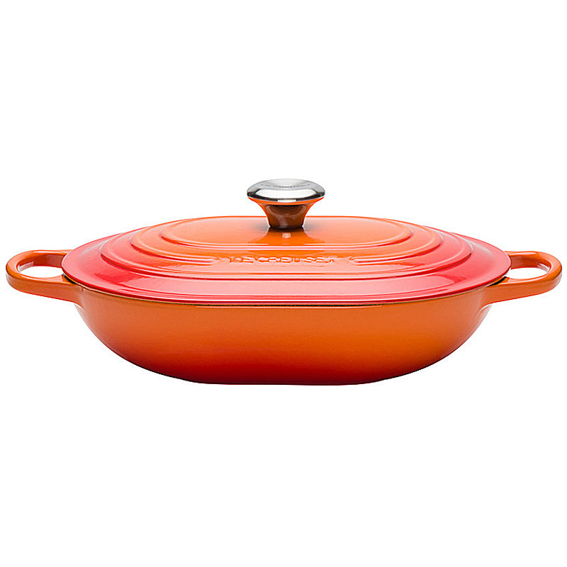 Le Creuset Oblong Signature 31 cm ofenrot