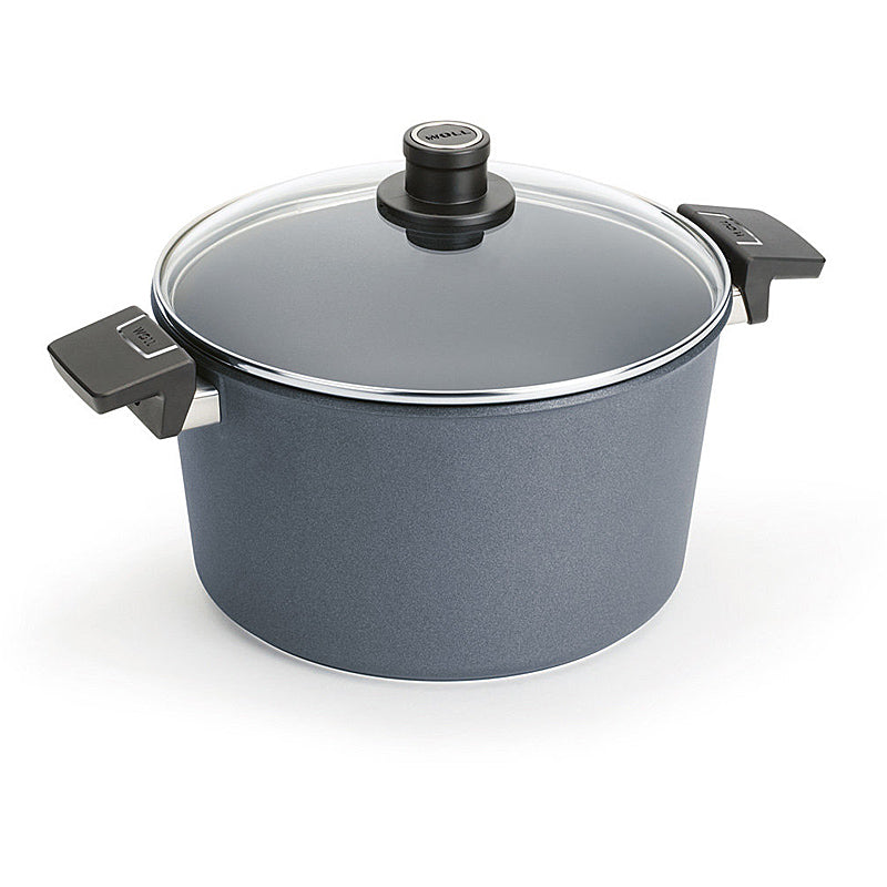 WOLL Diamond LITE induction, cast iron pot, SG Ø 28 cm, 15.5 cm high, 7.5 liters NB-DPI-128-L