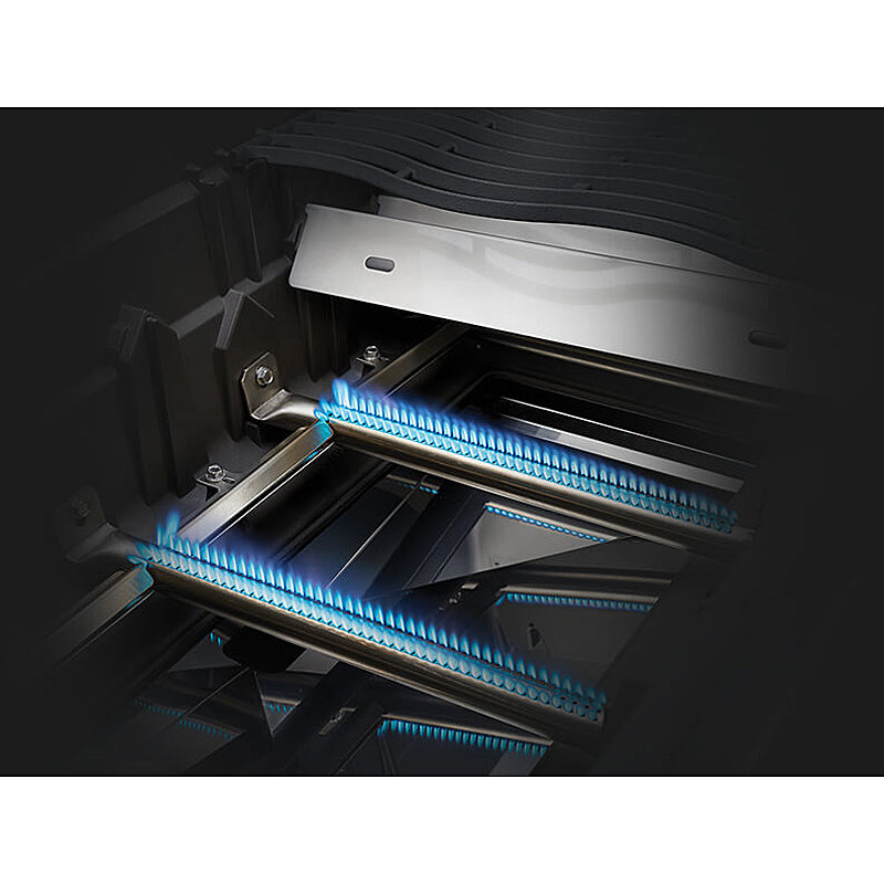 Napoleon Rogue PRO-S 425 Gas Grill with Cast Iron Grates, Black, incl. Rotisserie