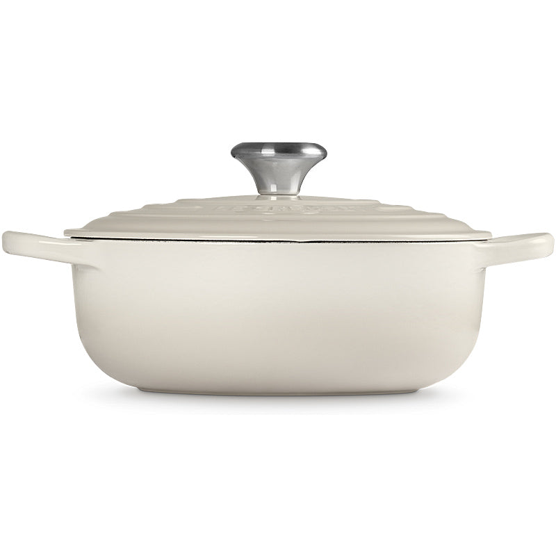 Le Creuset Sauteuse Signature 24 cm Meringue