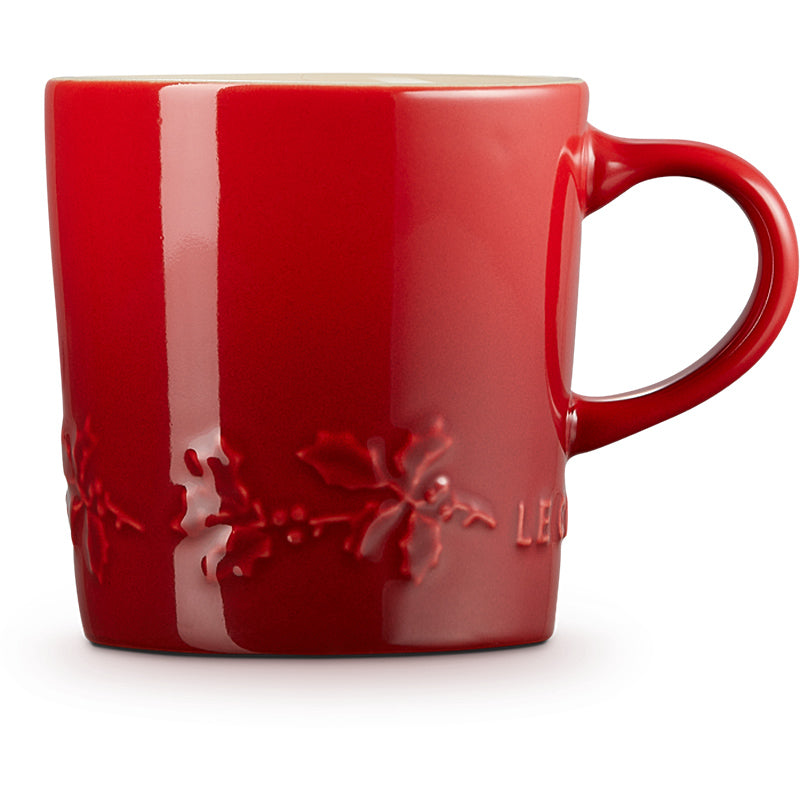 Le Creuset Becher Holly 200 ml Kirschrot