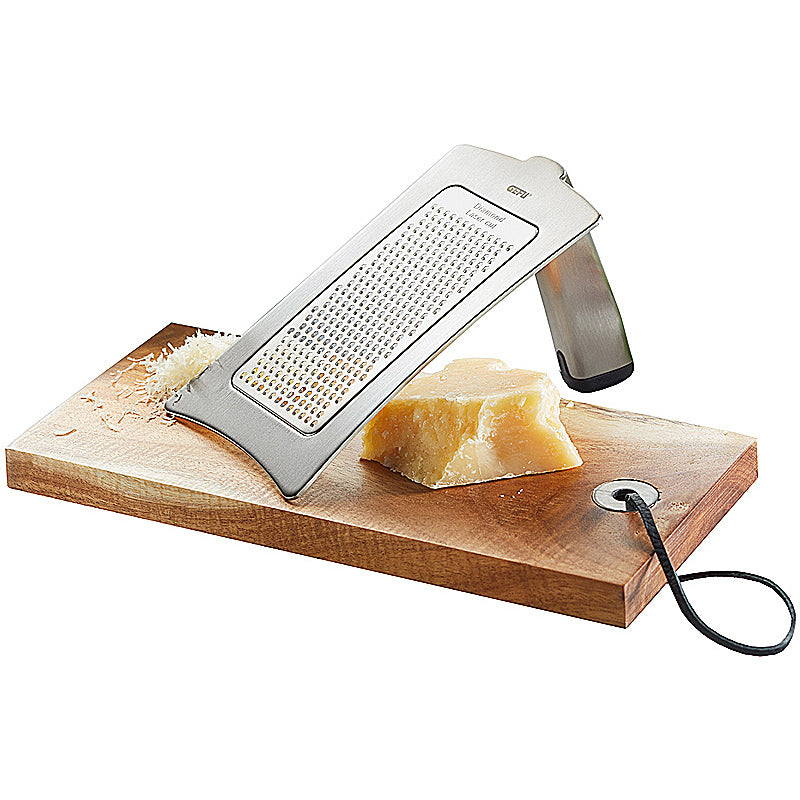 GEFU Gourmet-Reibe FORMAGGIO + Servierbrett