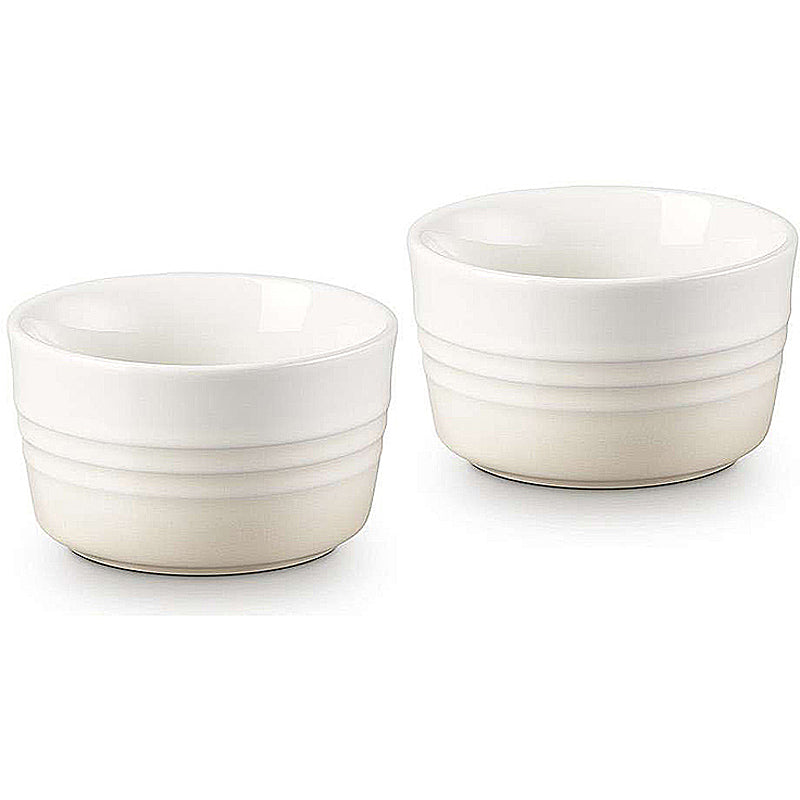 Le Creuset Förmchen 2er-Set Meringue