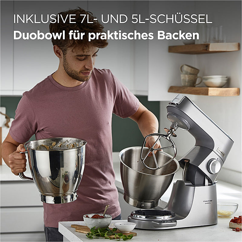 Kenwood Titanium Chef Baker XL KVL85.594SI