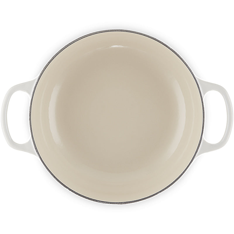 Le Creuset Sauteuse Signature 24 cm Meringue