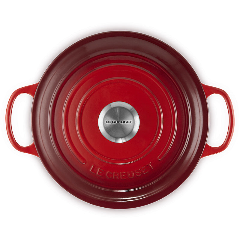 Le Creuset Sauteuse Signature 24 cm Kirschrot