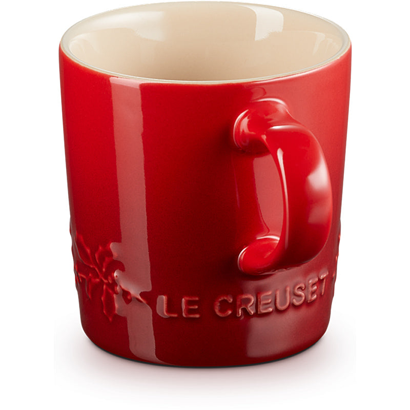 Le Creuset Becher Holly 200 ml Kirschrot