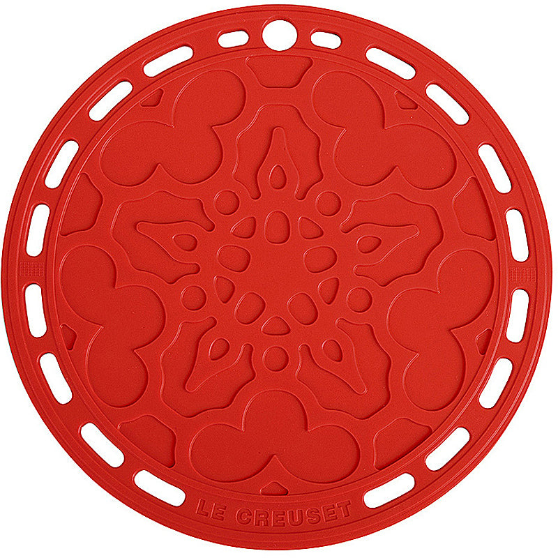 Le Creuset Silikonuntersetzer Tradition Kirschrot