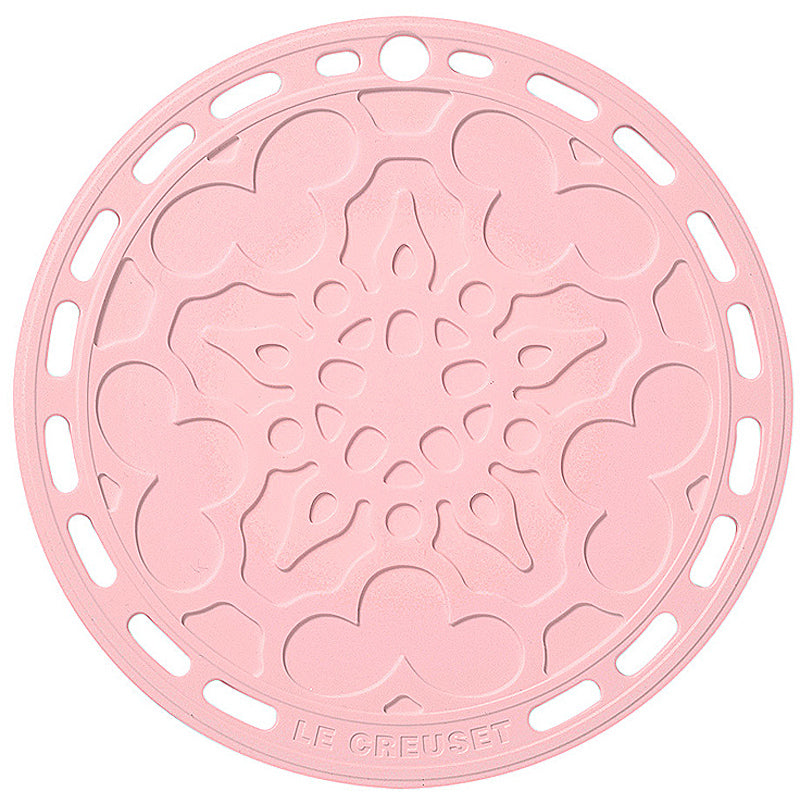 Le Creuset Silikonuntersetzer Tradition Shell Pink