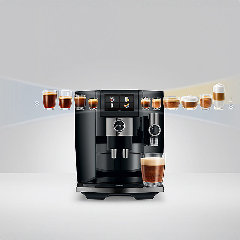 JURA J10 Kaffeevollautomat Piano Black (EA)