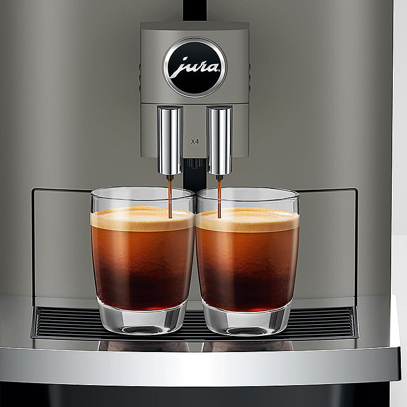 JURA X4 Kaffeevollautomat Dark Inox