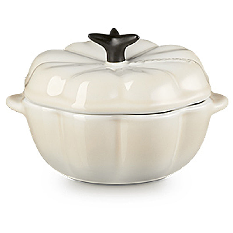 Le Creuset Kürbis-Förmchen mit Deckel Meringue
