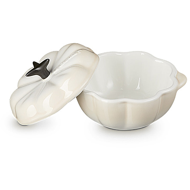 Le Creuset Kürbis-Förmchen mit Deckel Meringue