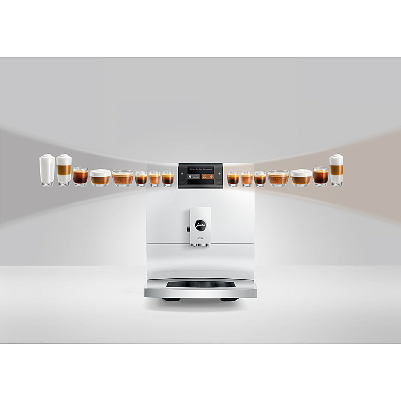 JURA C9 Piano White (EA)