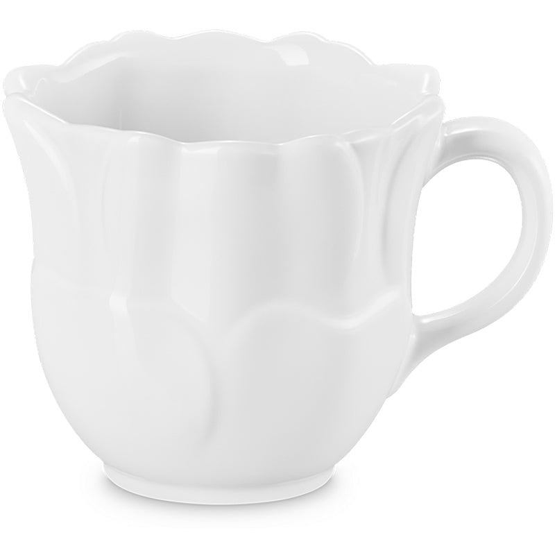 Le Creuset Flower Mug 330 ml White