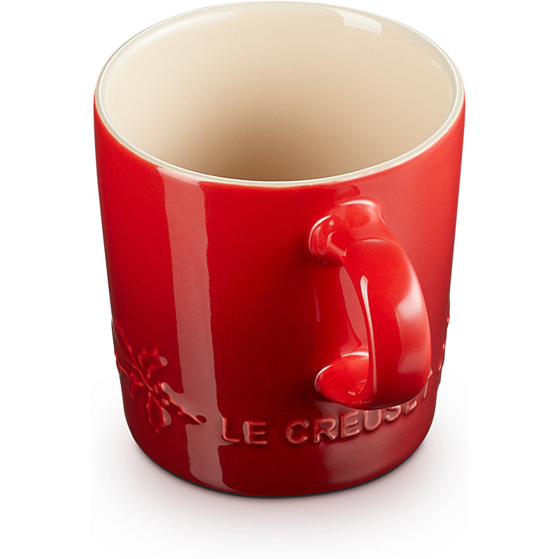 Le Creuset Becher Holly 200 ml Kirschrot