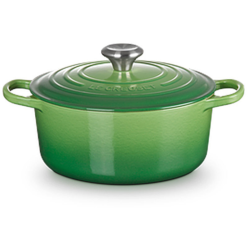 Le Creuset Bräter Signature rund 20 cm Bamboo Green