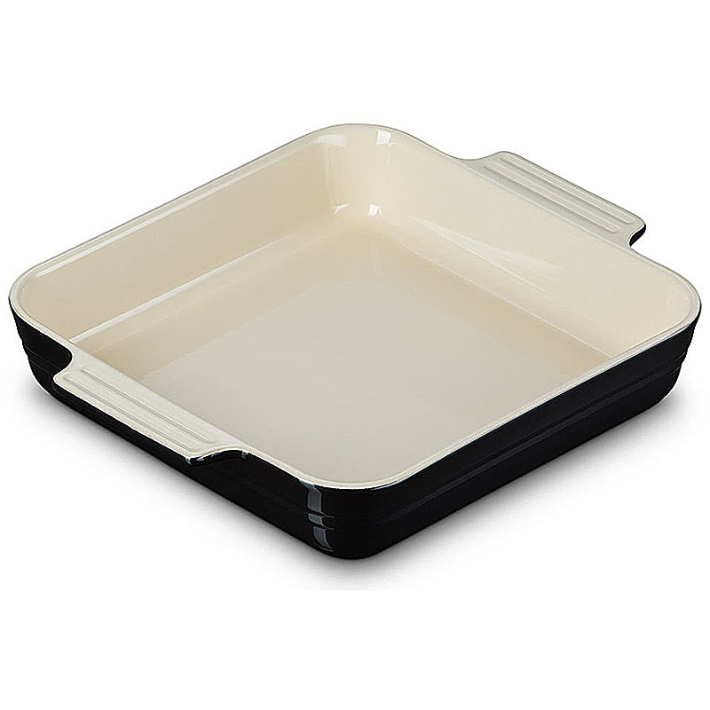 Le Creuset Auflaufform quadratisch 23 cm Schwarz