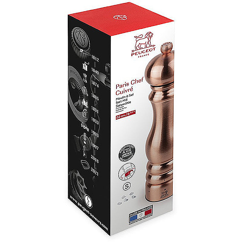 Peugeot PARIS CHEF u´Select Kupfer 22 cm Salzmühle
