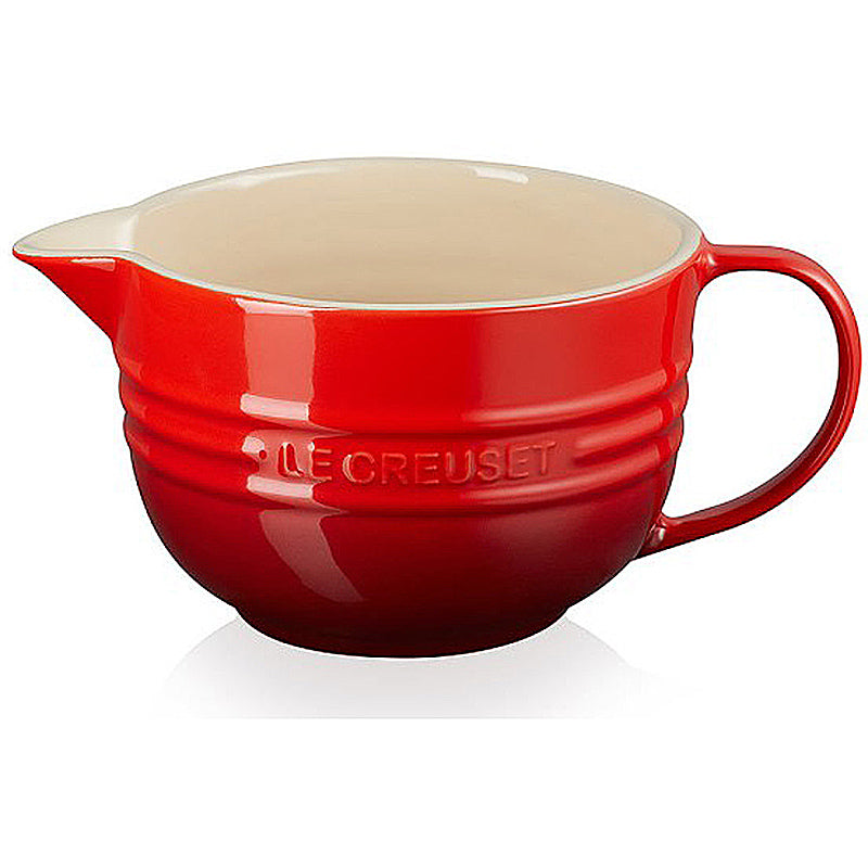 le Creuset Rührschüssel mit Henkel 27 cm Kirschrot