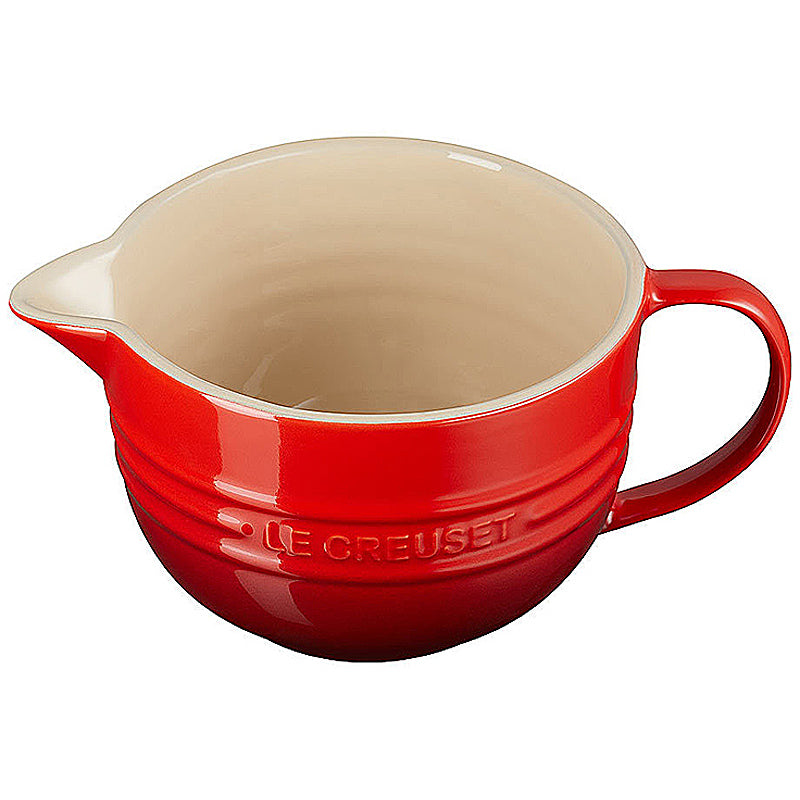 le Creuset Rührschüssel mit Henkel 27 cm Kirschrot