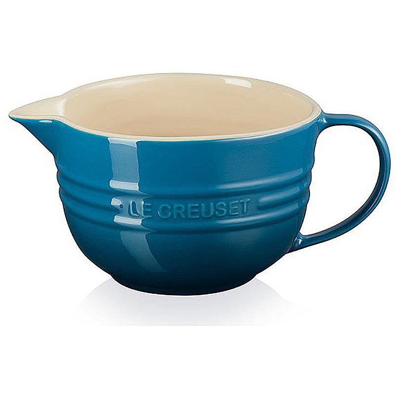 le Creuset Rührschüssel mit Henkel 27 cm Deep Teal