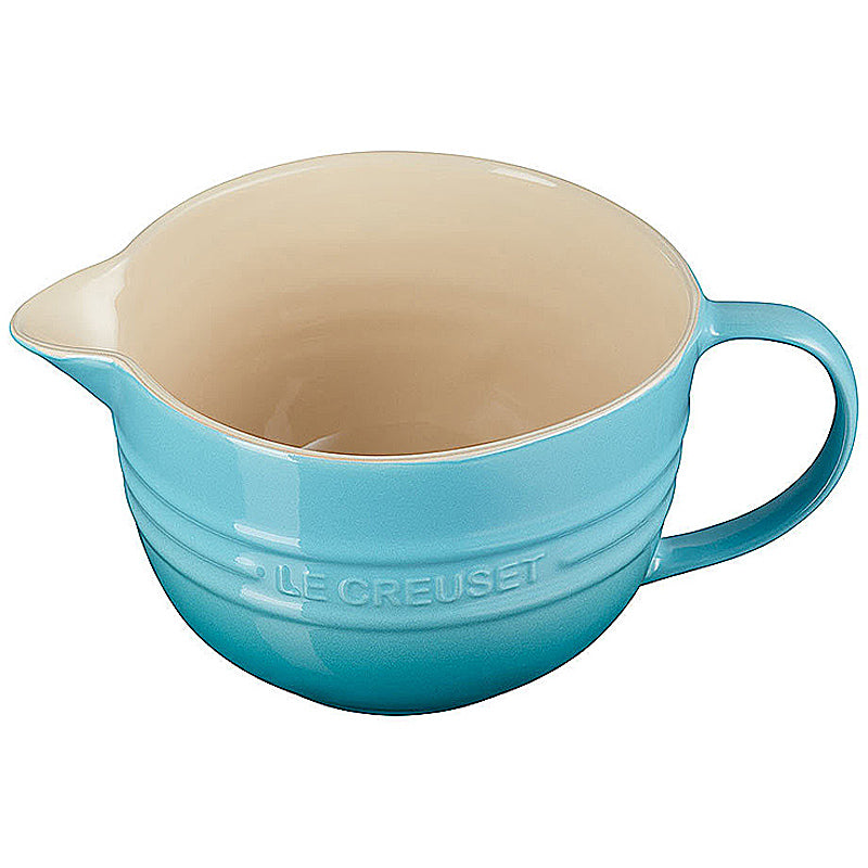 le Creuset Rührschüssel mit Henkel 27 cm Karibik