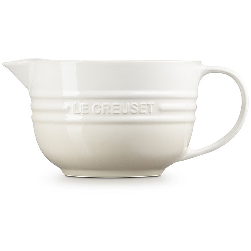 le Creuset Rührschüssel mit Henkel 27 cm Meringue