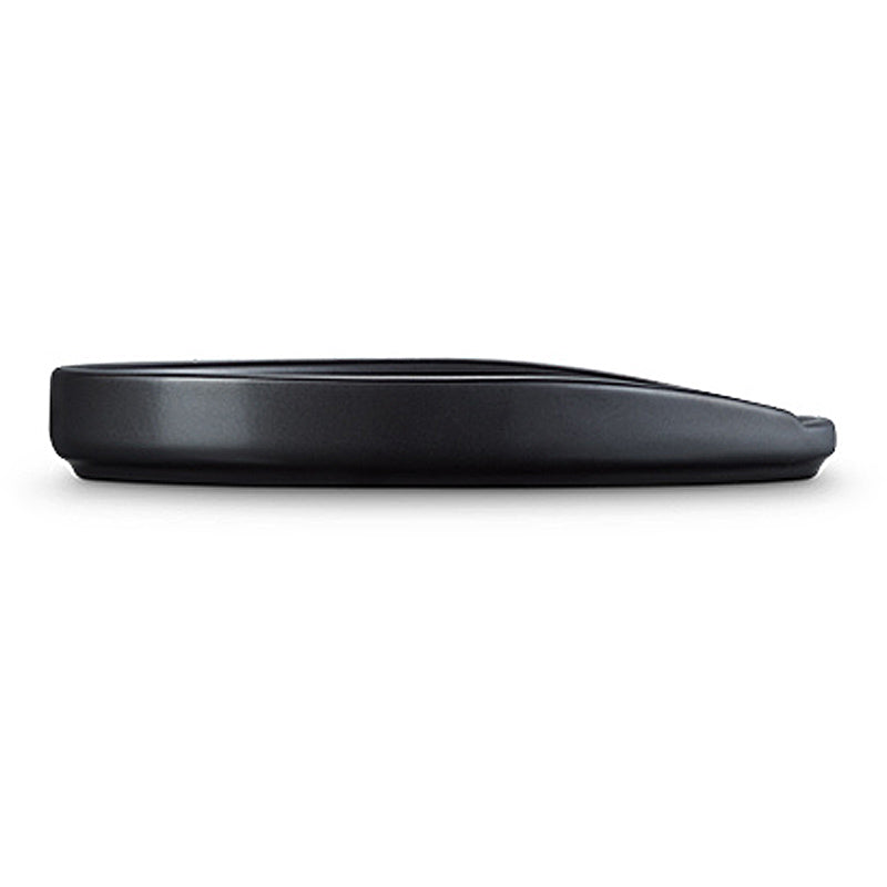 le Creuset Löffelablage oval 16 cm Schwarz matt