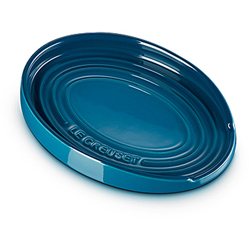 le Creuset Löffelablage oval 16 cm Deep Teal